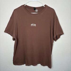 Portland brown Graphic Tee